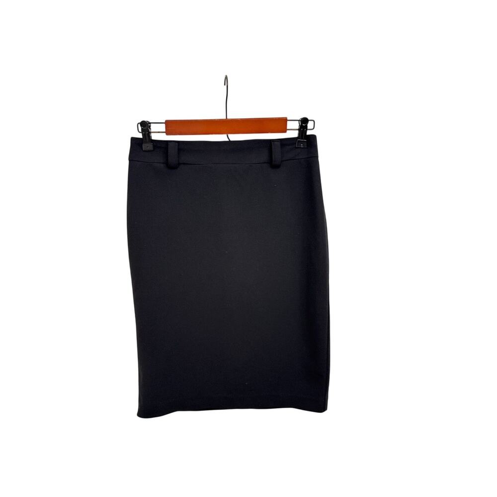 White House Black Market Capsule Essential Black High Waist Pencil Skirt Size 0